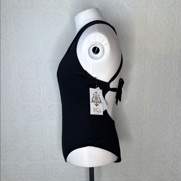 BECCA | Prism Cutout One-Piece Swimsuit, Black, Size SP, NWT - Picture 7 of 14